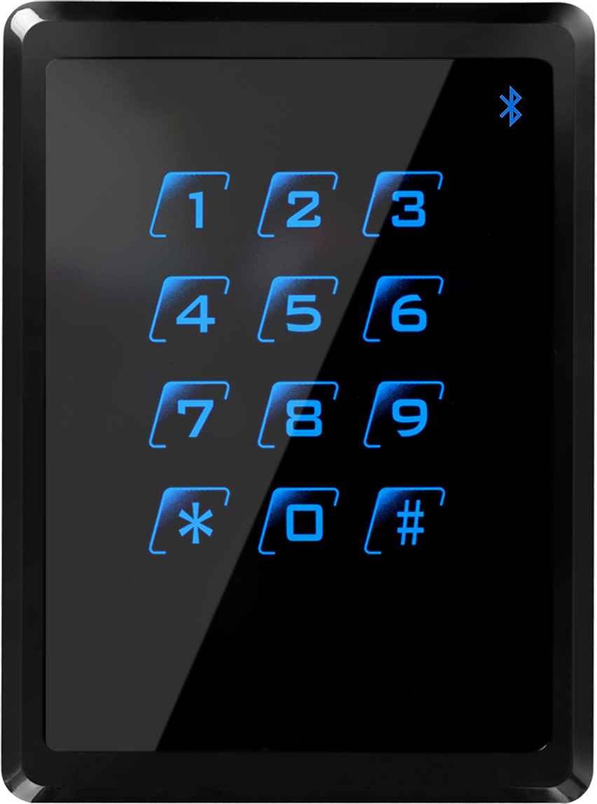 BLUE-B Bluetooth Reader, Wiegand,Keypad