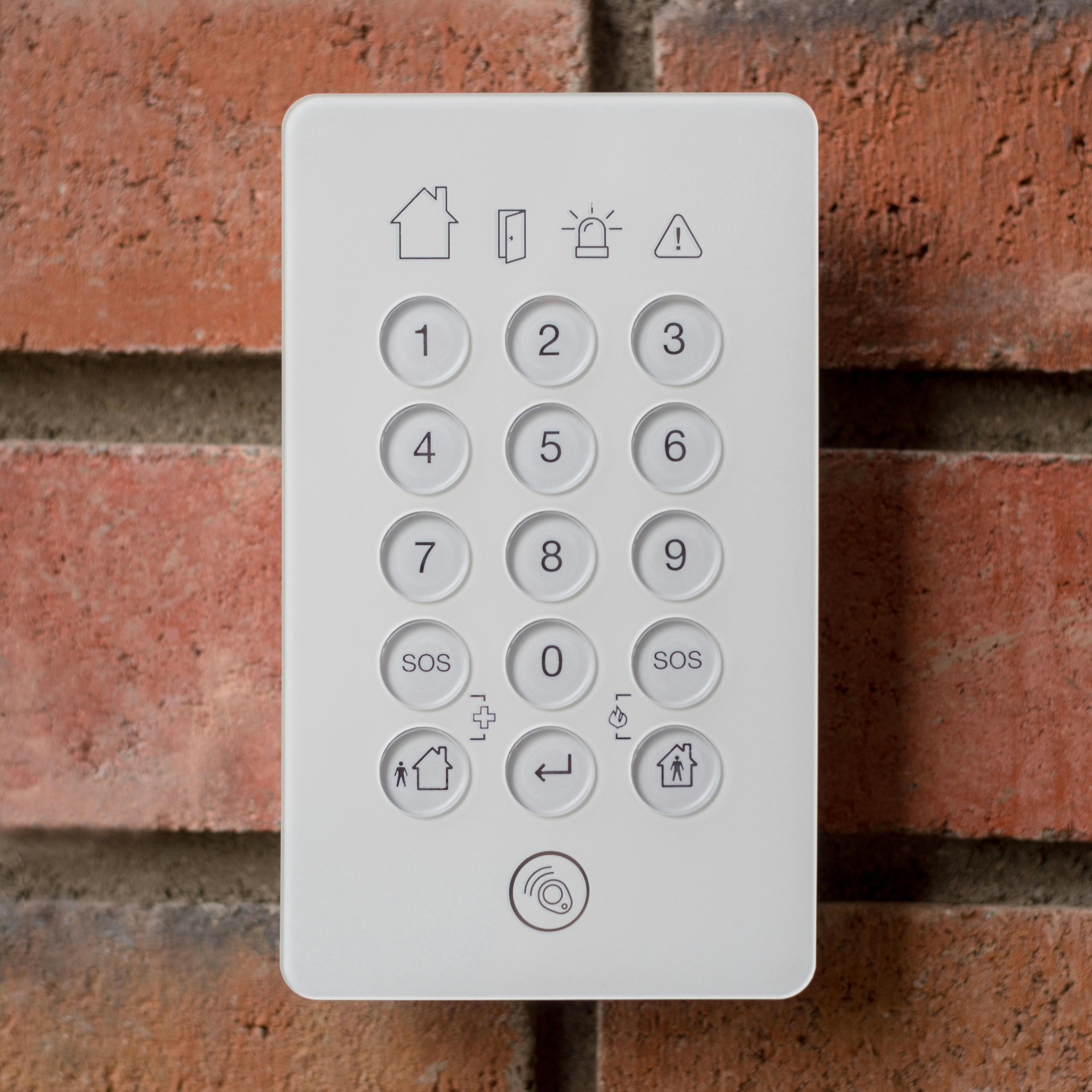 Wireless Keypad brick background