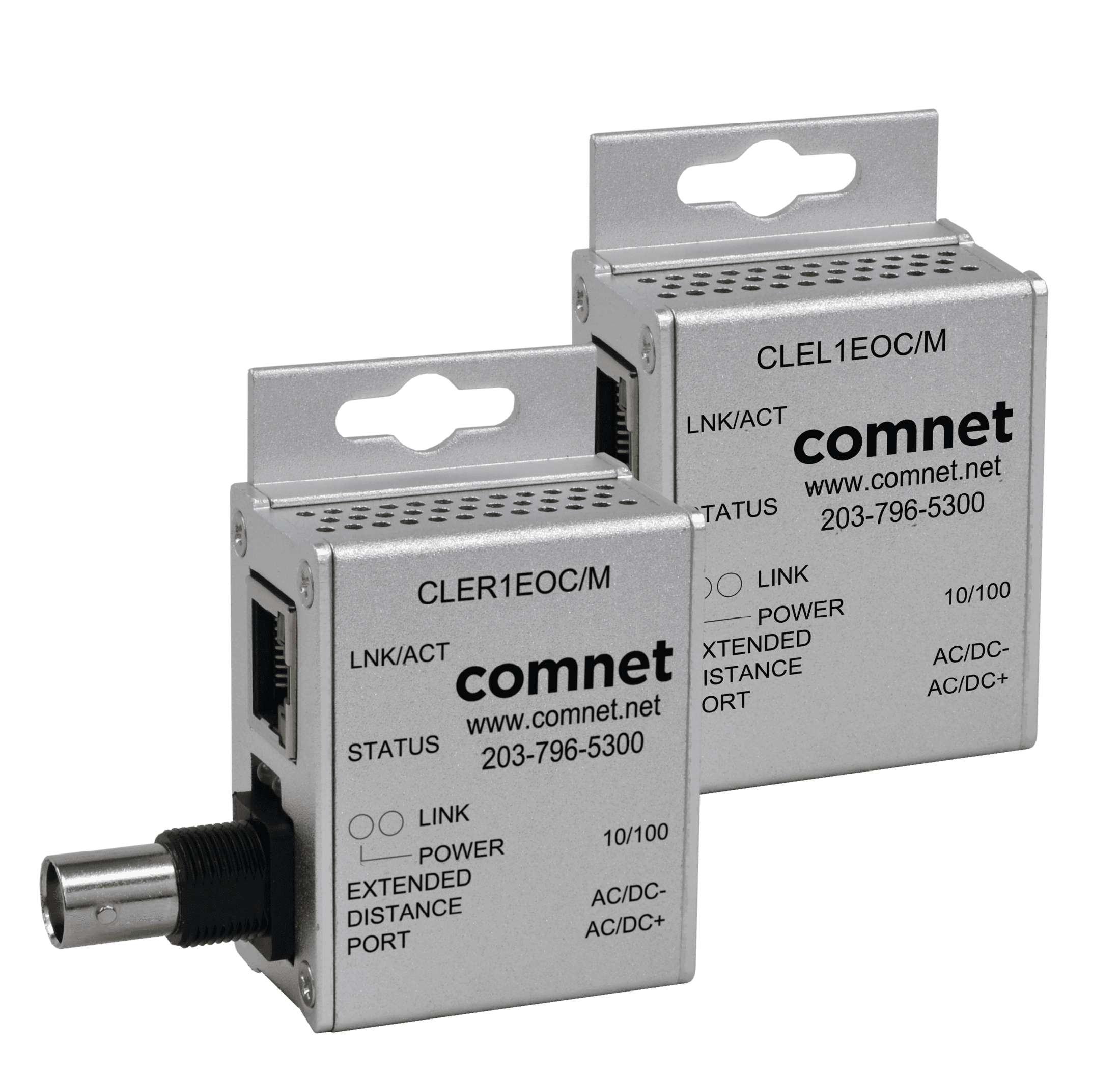 Kit, Ethernet Extender over Coax, Local & Remote Included, Single-Channel