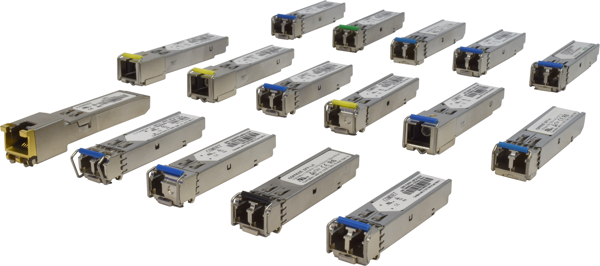 100BASE-FX, 1310/1550nm, 20km, LC, 1 Fiber, singlemode, Pair with SFP-10B, MSA Compliant  