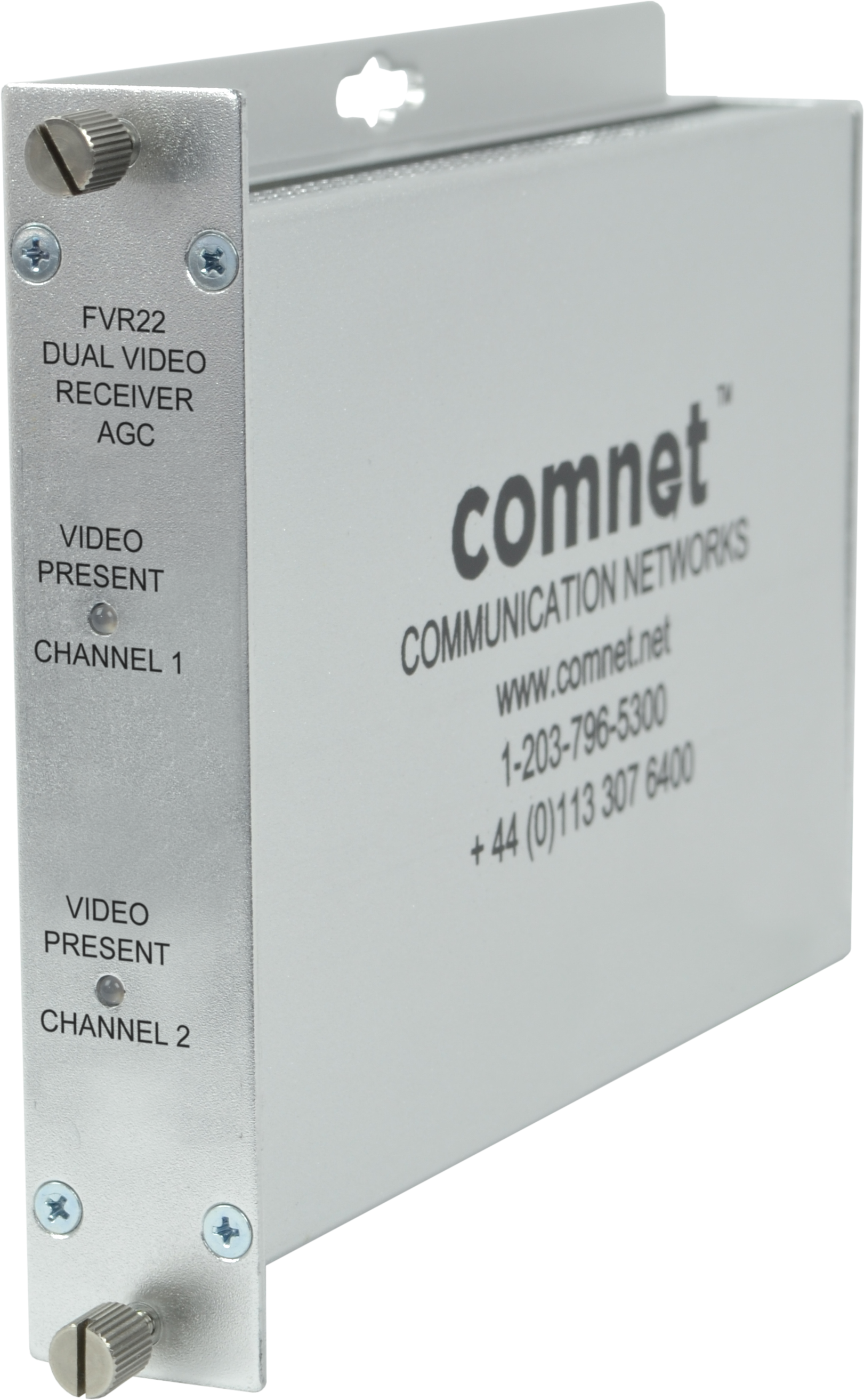 DUAL VIDEO RX, AGC 2 FIBER, MM, 850 NM