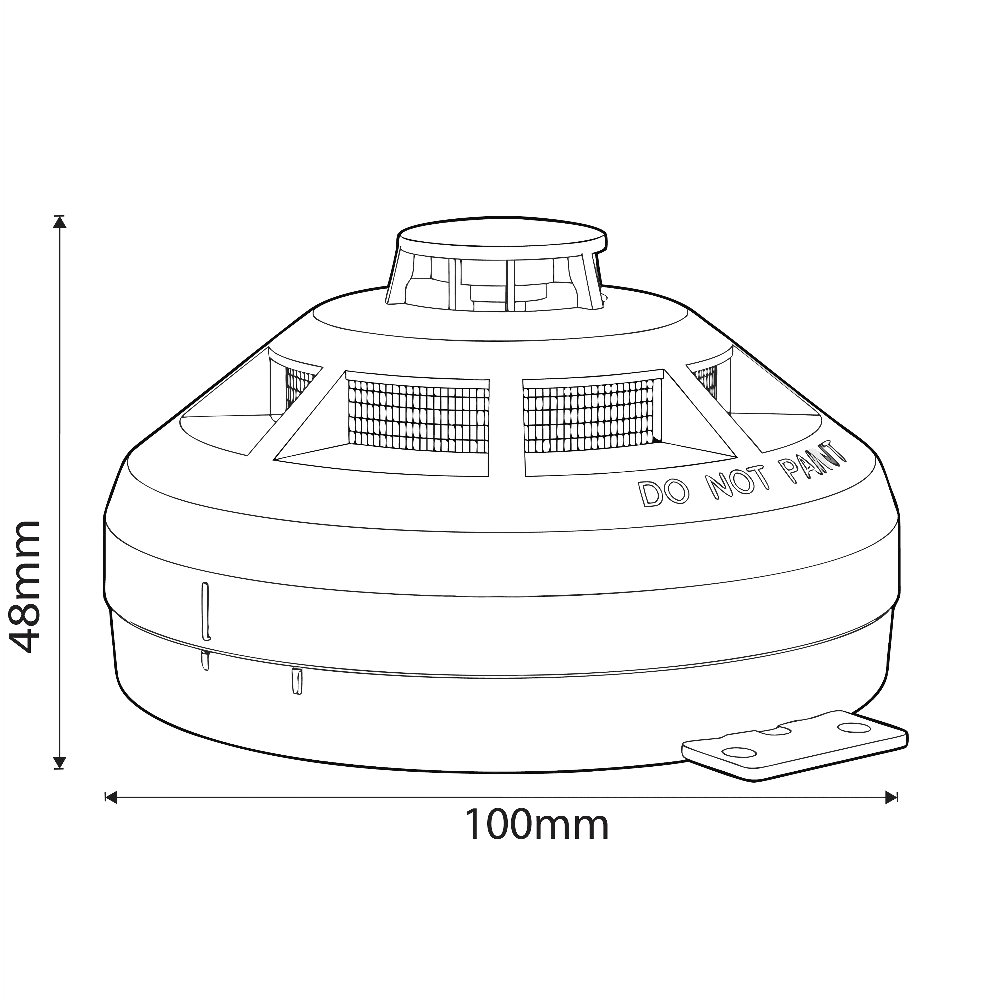 Wired Conventional Smoke and Heat Detector