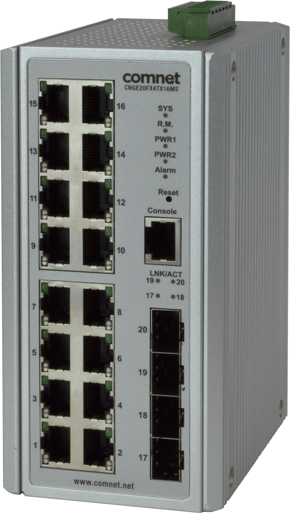 20 PORT GE MANAGED SWITCH4SFP, 16TX