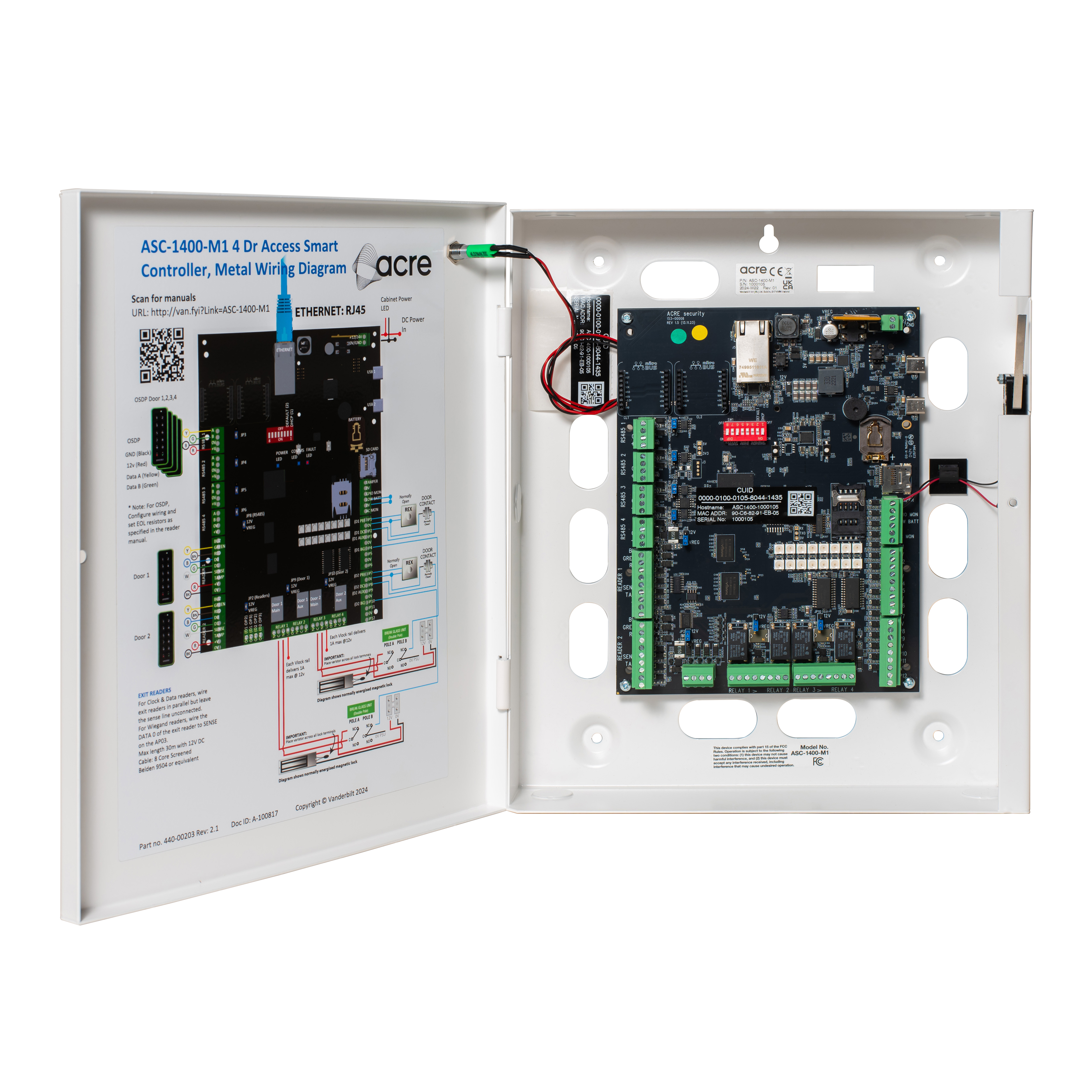 Image - ASC-1400-M1 Front Open 2