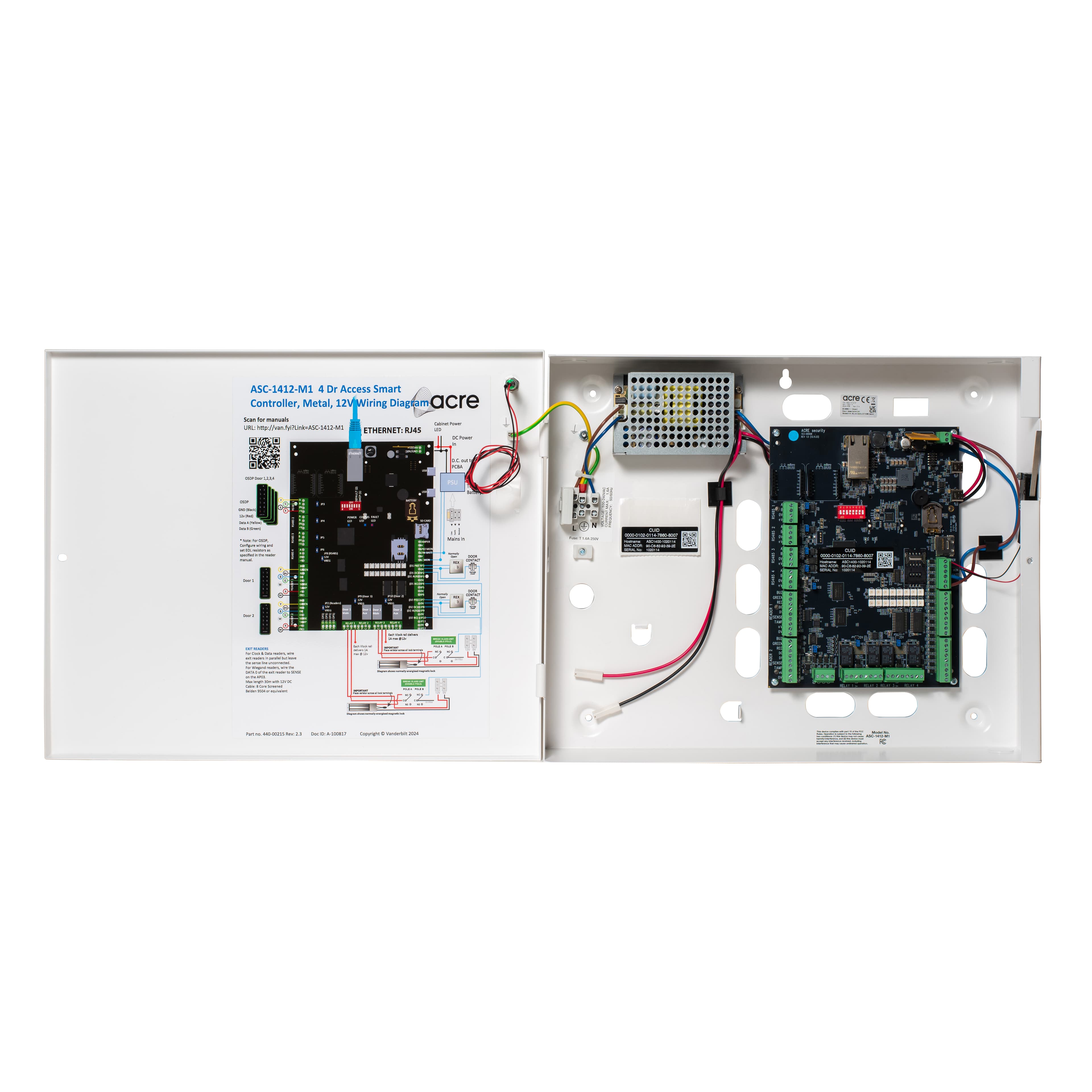 acre Smart Controller, Enclosure & PSU