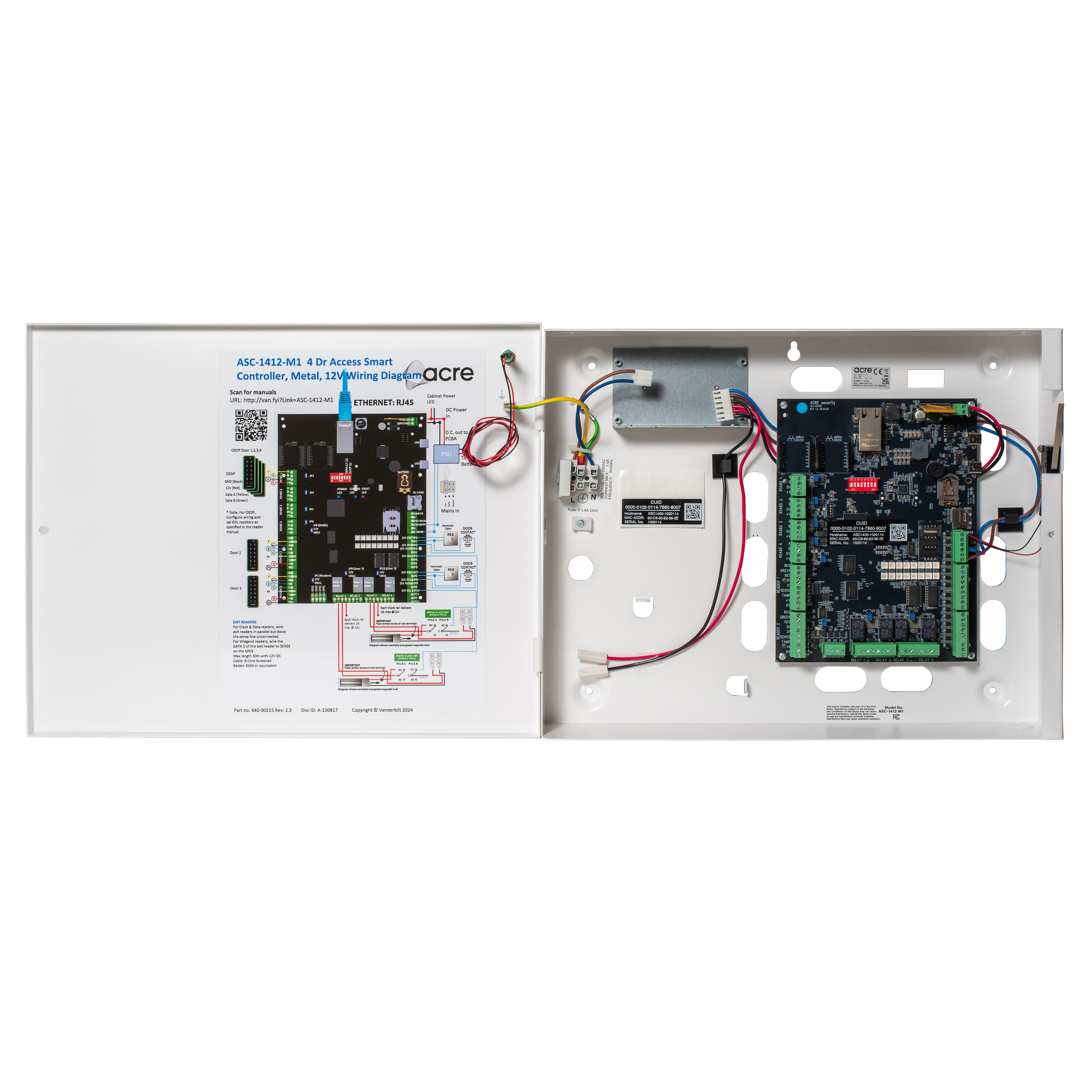Image - ASC-1412-M1 Front Open No PSU