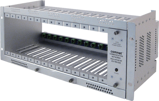 Card Cage Rackmount, 4RU, 14 Slots, Integrated 90-264 VAC @ 70 W ...